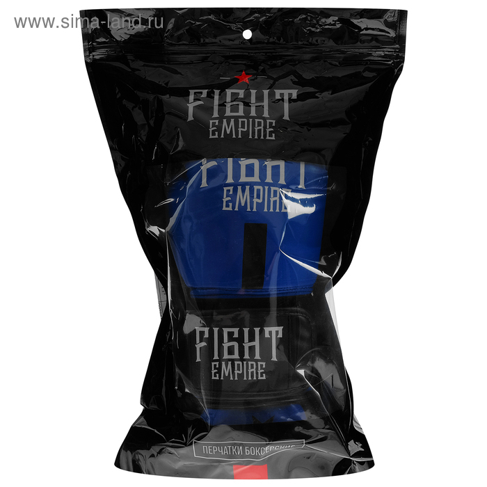 Перчатки боксёрские детские FIGHT EMPIRE, синие, размер 8 oz Перчатки боксёрские детские FIGHT EMPIRE, синие, размер 8 oz