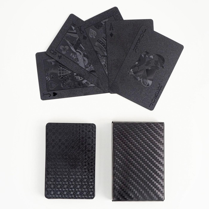 Карты игральные пластиковые  Карты игральные пластиковые "Абстракция", 54 шт, 9 х 6 см