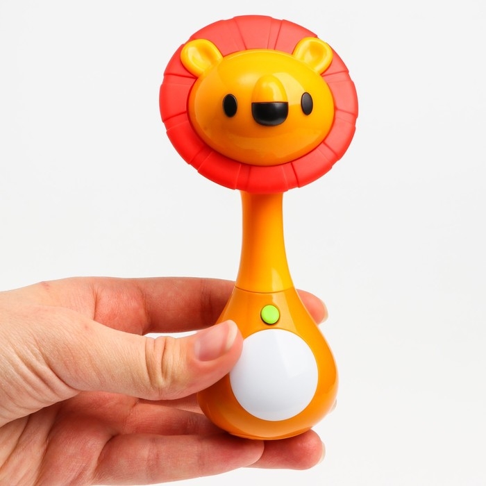 Развивающая игрушка «Львенок» свет, музыка, звуки, на батарейках Развивающая игрушка «Львенок» свет, музыка, звуки, на батарейках