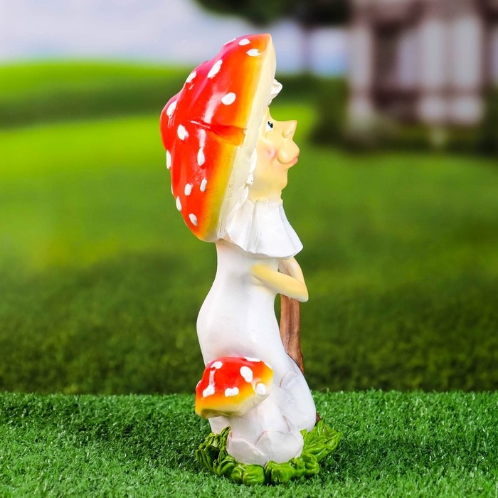 Садовая фигура Садовая фигура "Лесовичек" 9x7x17,5см