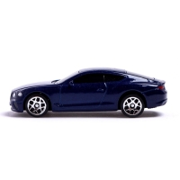 Машина металлическая BENTLEY CONTINENTAL GT, 1:64, цвет синий