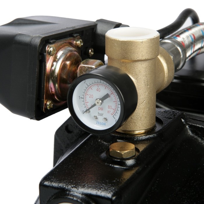 Насосная станция ETERNA APS-80/24, 550 Вт, 50 л/мин, напор 44 м, бак 24 л Насосная станция ETERNA APS-80/24, 550 Вт, 50 л/мин, напор 44 м, бак 24 л