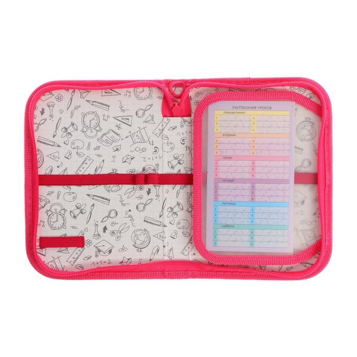 Пенал 1 секция 130 х 190 х 30 мм, с откидной планкой, ПКК 07- 5, Пенал 1 секция 130 х 190 х 30 мм, с откидной планкой, ПКК 07- 5, "Щенята", ламинированный картон 59638