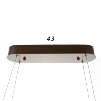 Светильник 1444/1CF LED 100Вт 3000-6000К кофе 102х28х8 см BayerLux