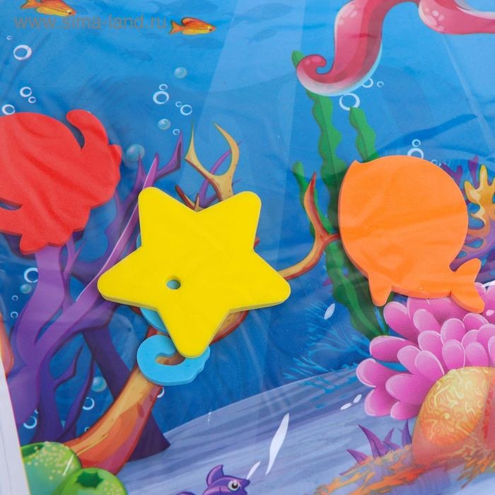 Акваковрик развивающий прямоугольный «Осьминог» Акваковрик развивающий прямоугольный «Осьминог»