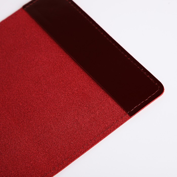 Обложка для паспорта TEXTURA, цвет бордовый Обложка для паспорта TEXTURA, цвет бордовый