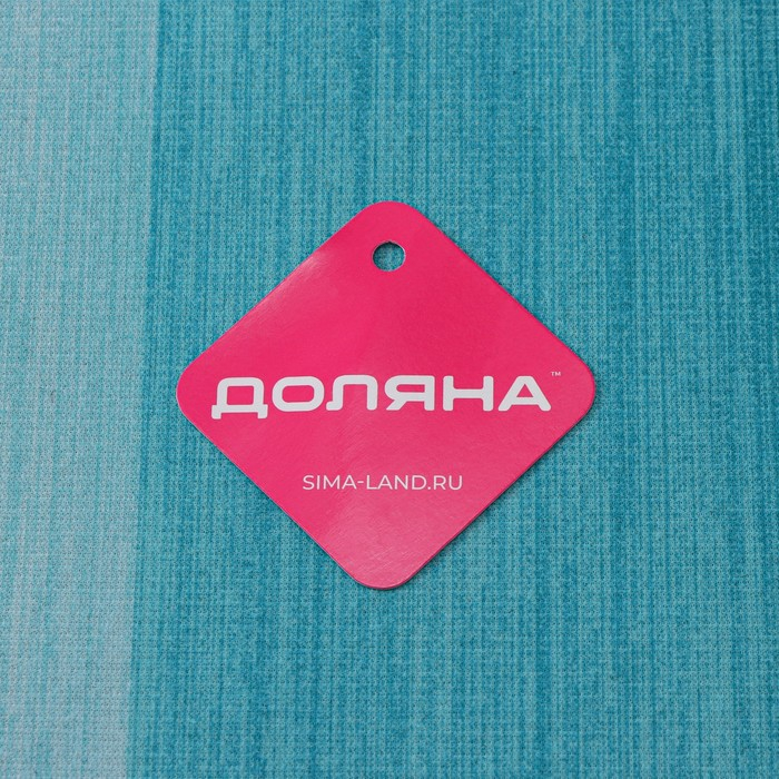 Коврик Доляна «Лазурный», 60×100 см, цвет синий