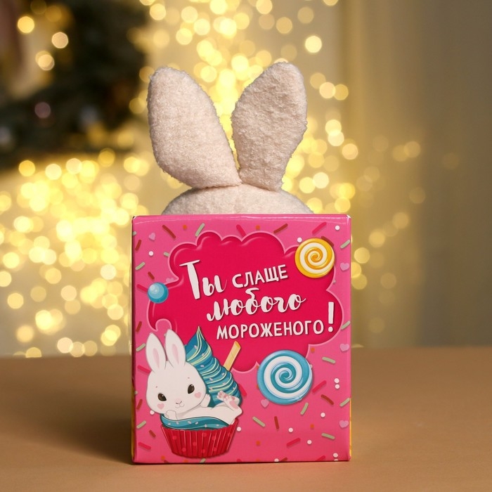 Мягкая игрушка «Радужного настроения», заяц Мягкая игрушка «Радужного настроения», заяц