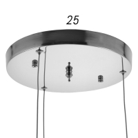 Светильник BayerLux 1956/3CR G4 20Вт хром 30х30х15-135 см