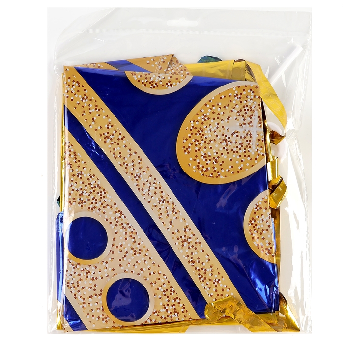 Набор фольгированных шаров &laquo;Карнавальный набор. Королевский синий&raquo;, 3 шт.