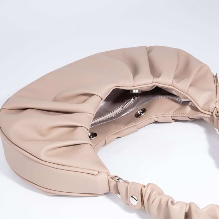 Сумка-багет El Masta на магните, цвет бежевый Сумка-багет El Masta на магните, цвет бежевый