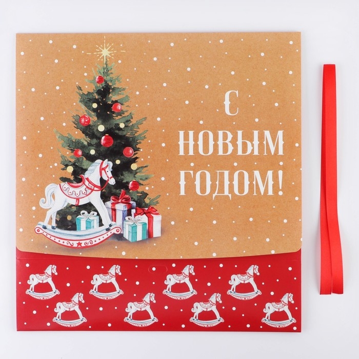 Коробка подарочная новогодняя складная «Новый год», 31 х 24.5 х 8 см, Новый год Коробка подарочная новогодняя складная «Новый год», 31 х 24.5 х 8 см, Новый год