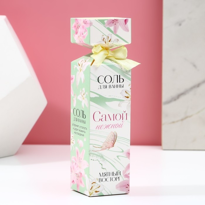Соль для ванны «Самой нежной», 150 г, аромат мяты, ЧИСТОЕ СЧАСТЬЕ Соль для ванны «Самой нежной», 150 г, аромат мяты, ЧИСТОЕ СЧАСТЬЕ