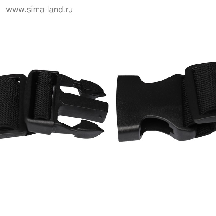 Спортивная сумка чехол на пояс Luazon, управление телефоном, отсек на молнии, чёрная Спортивная сумка чехол на пояс Luazon, управление телефоном, отсек на молнии, чёрная