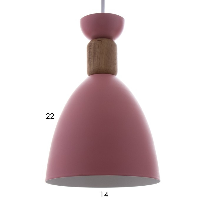 Светильник BayerLux Светильник BayerLux "Канди" 1xE27 40Вт розовый 16х16х20-120 см