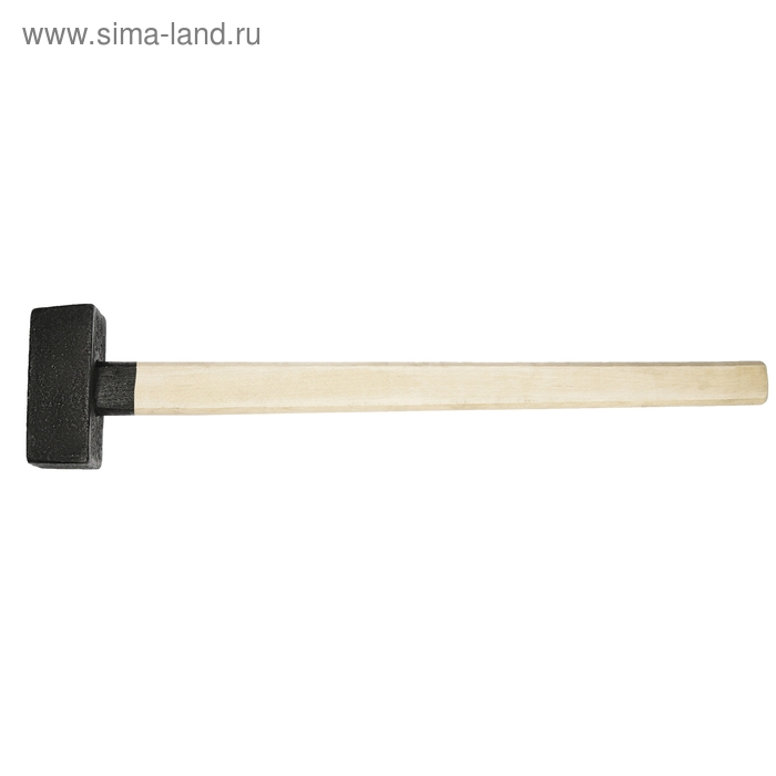 Кувалда литая ЛОМ, 5 кг, деревянная рукоятка Кувалда литая ЛОМ, 5 кг, деревянная рукоятка