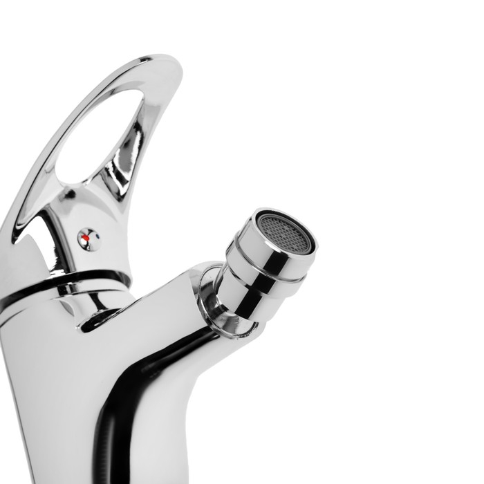 Смеситель для биде Accoona A3040, однорычажный, силумин, хром Смеситель для биде Accoona A3040, однорычажный, силумин, хром