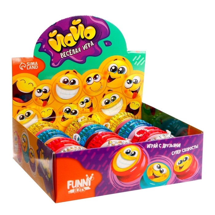 Йо-йо «Футбол», световой, цвета МИКС Йо-йо «Футбол», световой, цвета МИКС