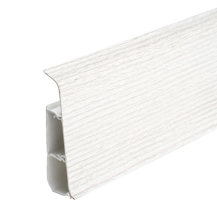 Плинтус напольный 70мм 2,2м "Деконика", 265 Клен патина