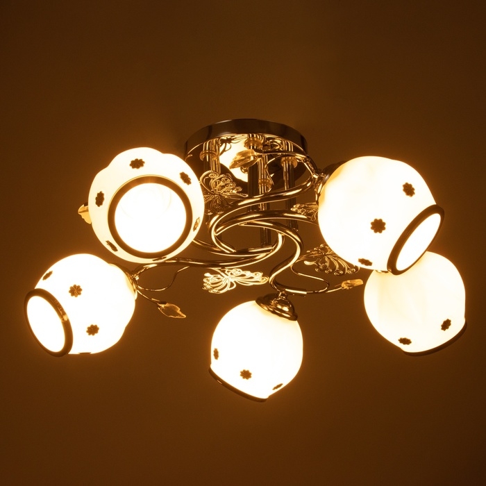 Люстра Люстра "Велма" 5х40Вт Е27 Хром МОДЕЛЬ: 2600549