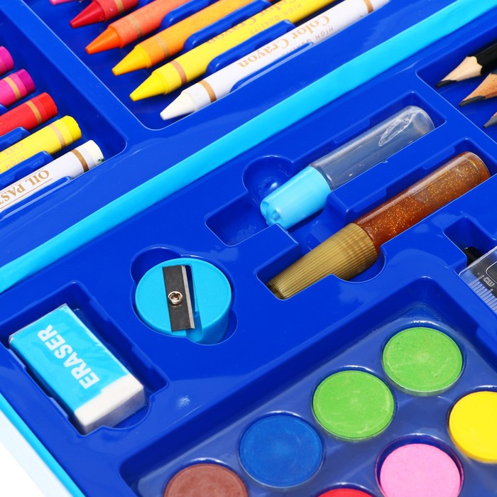 Набор для рисования в голубой коробке Набор для рисования в голубой коробке