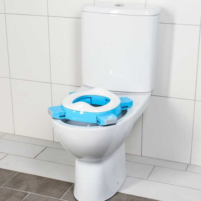 Дорожный горшок HandyPotty в фирменной сумке, цвет голубой Дорожный горшок HandyPotty в фирменной сумке, цвет голубой