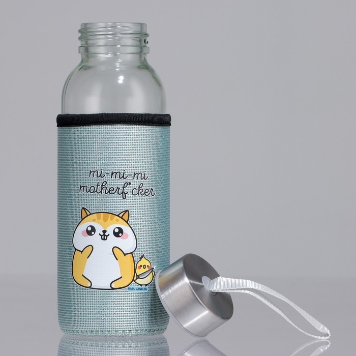 Бутылка для воды в чехле Mi, 350 мл Бутылка для воды в чехле Mi, 350 мл