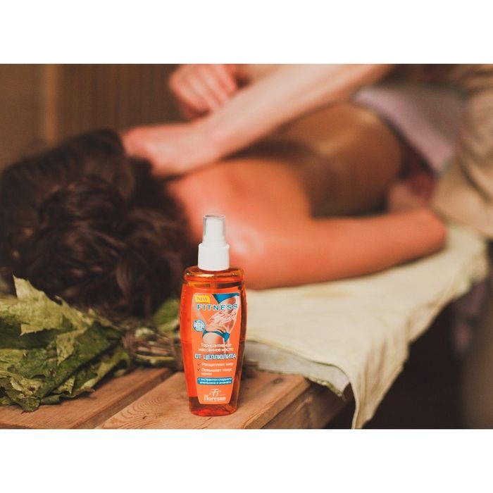 Термоактивное массажное масло Floresan от целлюлита, 150 мл Термоактивное массажное масло Floresan от целлюлита, 150 мл