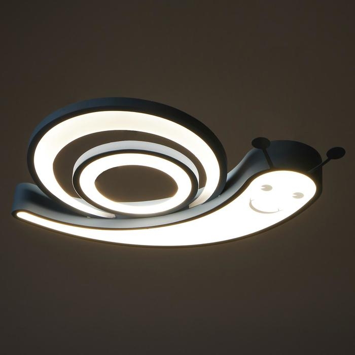 Светильник с ПДУ 1789/1 LED 42Вт диммер синий 50х50х6 см BayerLux