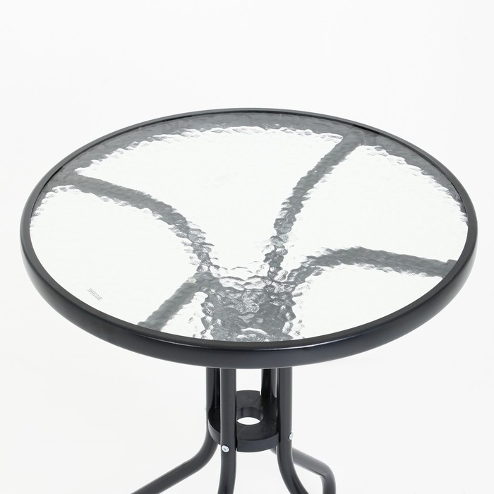 Набор садовой мебели: стол, 2 кресла, коричневый Набор садовой мебели: стол, 2 кресла, коричневый