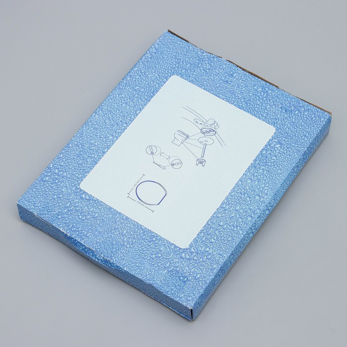 Сиденье для унитаза, 45×35×5 см, цвет белый Сиденье для унитаза, 45×35×5 см, цвет белый