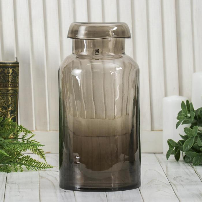 Ваза Ваза "Римас-3" радуга дымка проз. d-7см, 13х27см