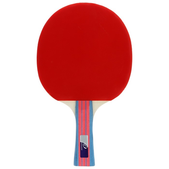 Ракетка для настольного тенниса BOSHIKA Control 9, для начинающих, губка 1,8 мм, коническая ручка Ракетка для настольного тенниса BOSHIKA Control 9, для начинающих, губка 1,8 мм, коническая ручка