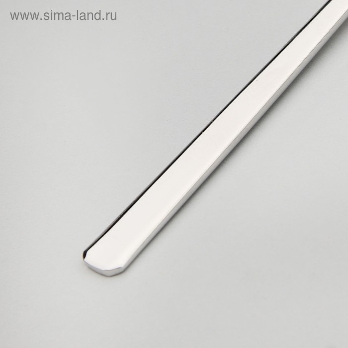 Ложка чайная «Аметист», длина 14 см, толщина 2,5 мм, цвет серебряный Ложка чайная «Аметист», длина 14 см, толщина 2,5 мм, цвет серебряный