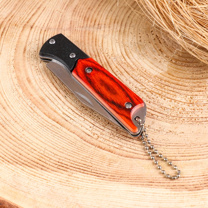 Нож складной Нож складной "Охотник" 15,8см, клинок 72мм/1,8мм, с цепочкой