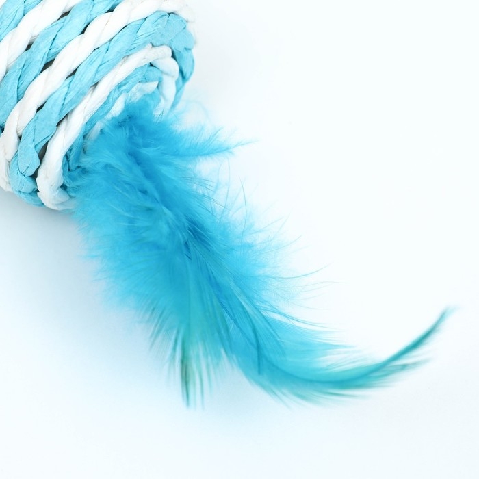 Игрушка-погремушка  Игрушка-погремушка "Конфетка", 6,5 х 3,5 см, голубая