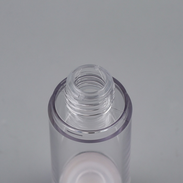 Бутылочка для хранения, с дозатором, 30 мл, цвет белый/прозрачный Бутылочка для хранения, с дозатором, 30 мл, цвет белый/прозрачный