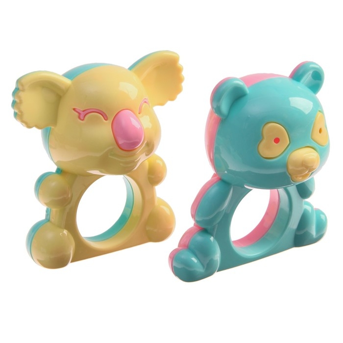 Набор погремушек «Нежность», в сумочке, 6 шт, Крошка Я Набор погремушек «Нежность», в сумочке, 6 шт, Крошка Я