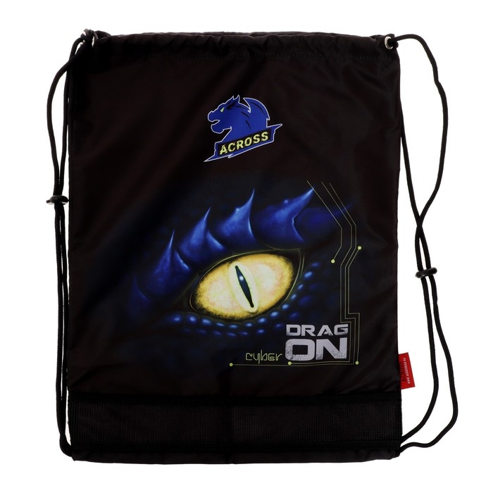 Рюкзак каркасный 35 х 28 х 15 см, Across 178, наполнение: мешок, пенал, синий ACR22-178-2 Рюкзак каркасный 35 х 28 х 15 см, Across 178, наполнение: мешок, пенал, синий ACR22-178-2