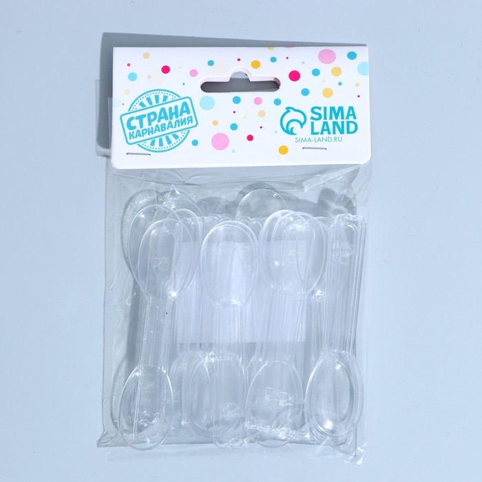 Пластиковые ложки, набор 24 шт. Пластиковые ложки, набор 24 шт.