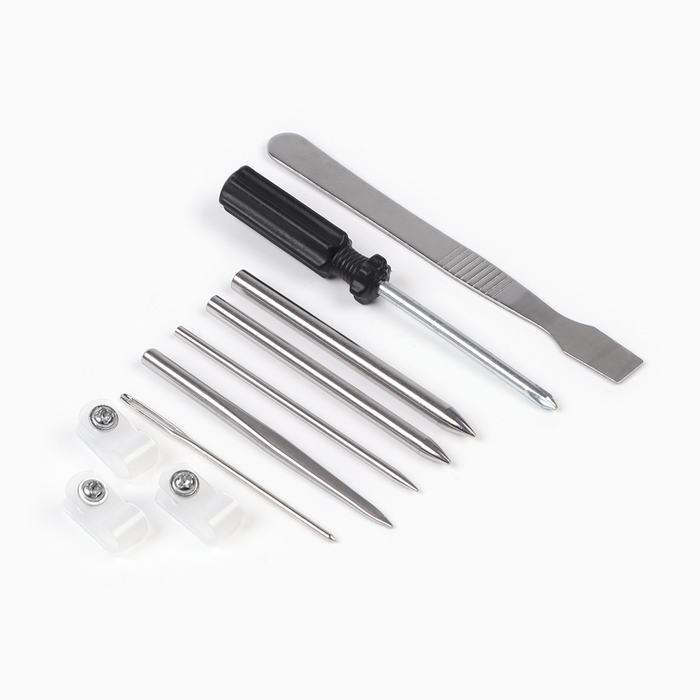 Набор для плетения из паракорда, 10 предметов, с деревянным станком, иглами, фастексами Набор для плетения из паракорда, 10 предметов, с деревянным станком, иглами, фастексами