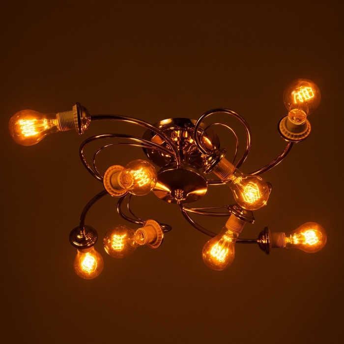 Люстра Люстра "Венда" бп 8х40Вт Е27 Золото МОДЕЛЬ: 2800089