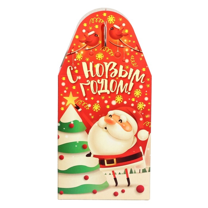 Новый год. Новогодний подарок "Дед мороз с пингвином", 150 г