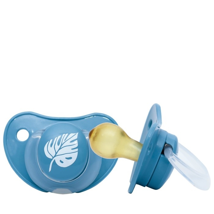 Соска - пустышка латексная классическая «Листочек», от 3 мес., цвет синий Соска - пустышка латексная классическая «Листочек», от 3 мес., цвет синий