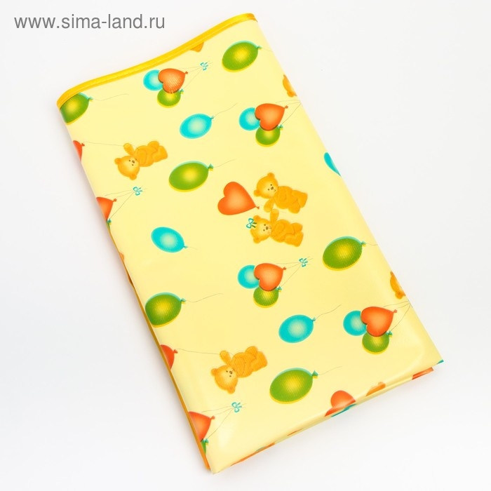 Клеёнка с ПВХ-покрытием, 70х100 см, на резинке, цвета МИКС Клеёнка с ПВХ-покрытием, 70х100 см, на резинке, цвета МИКС