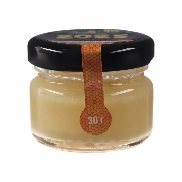 Новый год. Медовый мусс «2025», с кедровыми орешками, 30 г Новый год. Медовый мусс «2025», с кедровыми орешками, 30 г