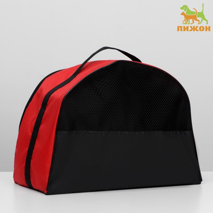 Сумка - переноска для животных, оксфорд, 42 х 22 х 29 см, красная Сумка - переноска для животных, оксфорд, 42 х 22 х 29 см, красная