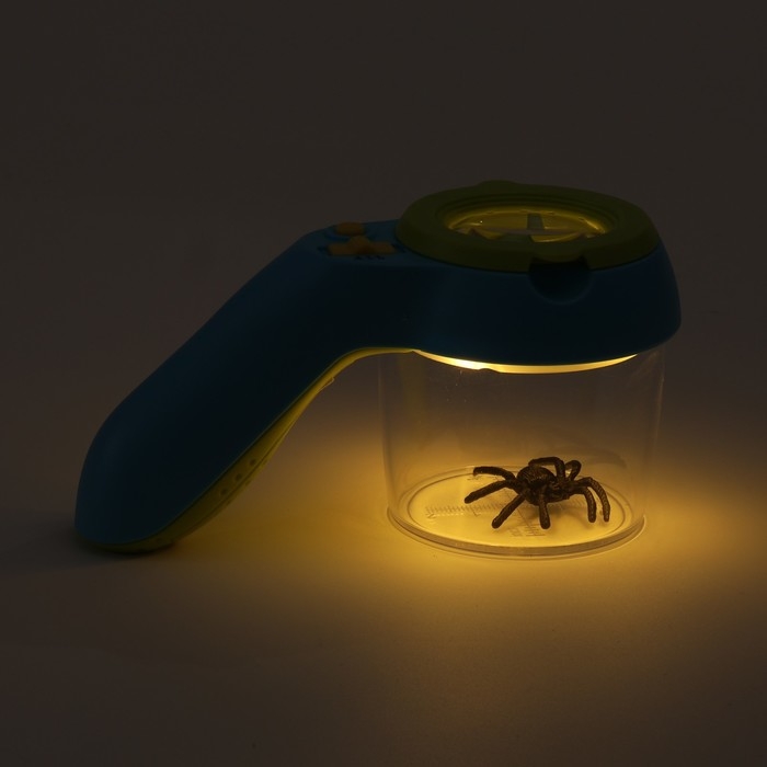 Набор Набор "Юный натуралист": стакан, лупа с линзой 35мм, с подсветкой