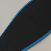 Пилка для пяток, наждачная, двусторонняя, 23.5 см, МИКС