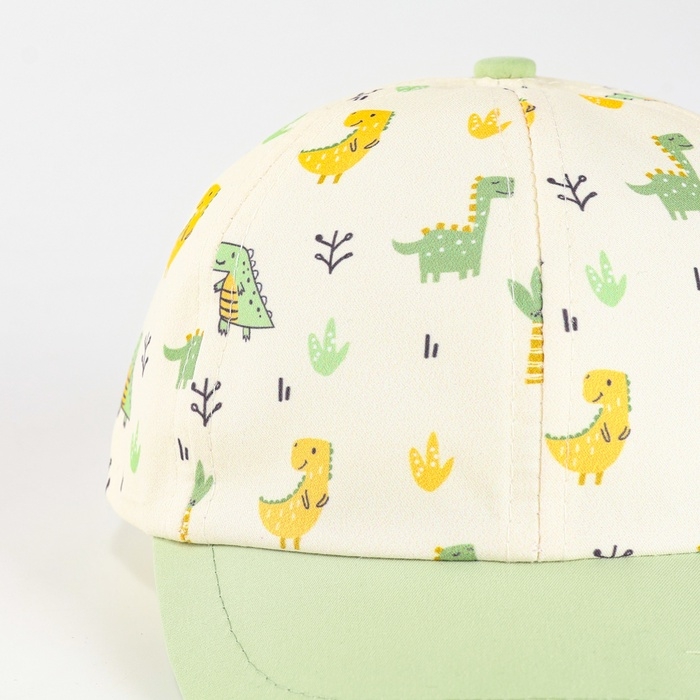 Кепка детская для мальчика «Дино в лесу», р-р. 48-50 Кепка детская для мальчика «Дино в лесу», р-р. 48-50